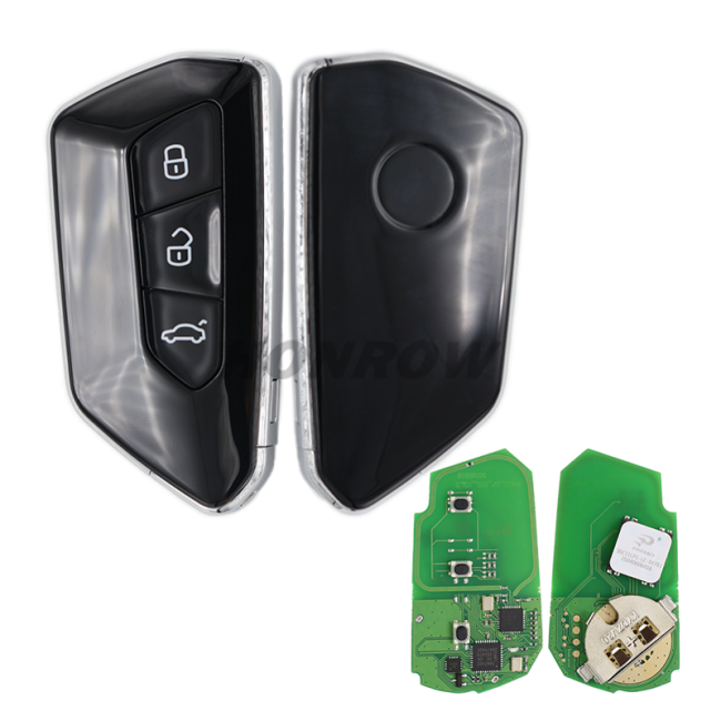 For KYDZ VW 5D smart key with 433mhz MQB49 chip without UWB function
