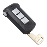 For Original Mitsubishi eclipse cross 2 button remote key with 433MHz 02741-18-05242  FCCID：GHR-M014