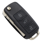 For V Touareg 3+1 button remote key blank