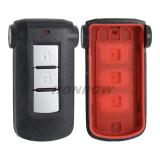 For Original Mitsubishi eclipse cross 2 button remote key with 433MHz 02741-18-05242  FCCID：GHR-M014