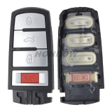 For VW Magotan 4  button remote key blank