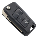 For V 3 button remote key shell