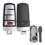For VW Magotan 4  button remote key blank