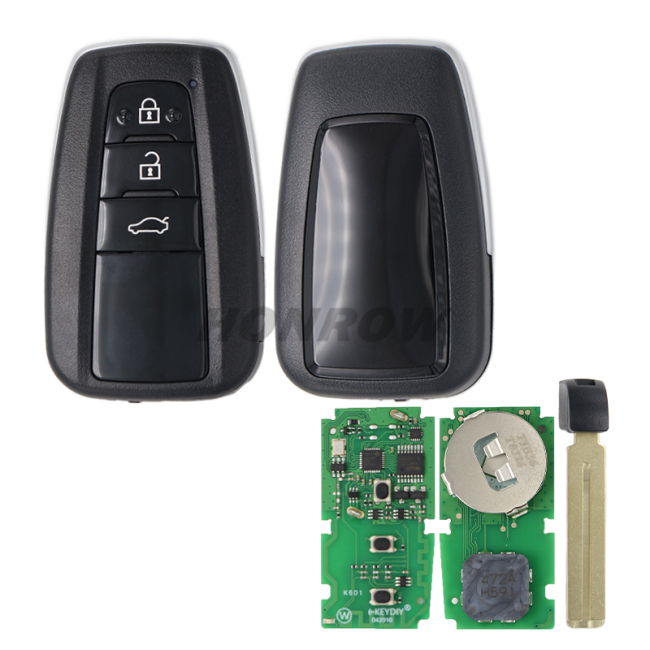 KEYDIY TIB36-3 with 8A 4D chip for KD-X2 KD MAX KDX4 Car Key Remote Fit More than 2000 Models