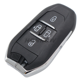 For Peugeot 4 button remote Key Shell with VA2 307 blade