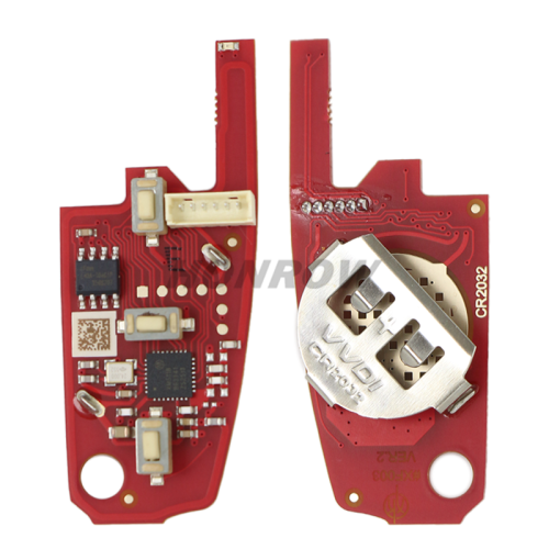 Xhorse XKA620EN Wire Remote Key Audi A6L Q7 Flip 3 buttons