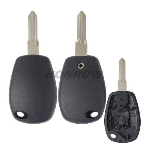 For Renault transponder key blank with HU136 key blade