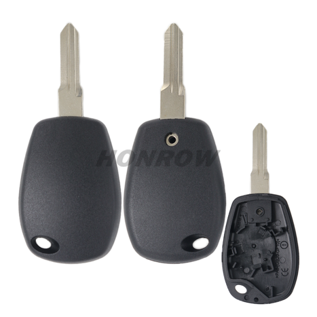 For Renault transponder key blank with HU136 key blade