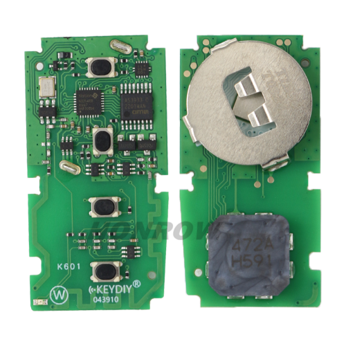 KEYDIY TIB36-4 with 8A 4D chip for KD-X2 KD MAX KDX4 Car Key Remote Fit More than 2000 Models