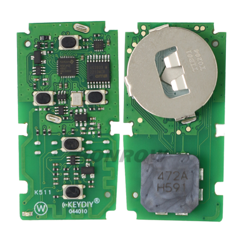 KEYDIY TIB01-5 with 8A 4D chip for KD-X2 KD MAX KDX4 Car Key Remote Fit More than 2000 Models