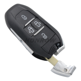 For Peugeot 4 button remote Key Shell with VA2 307 blade