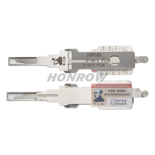 Lishi Tool IONIQ5 Lishi style  2 in 1 lock pick and decoder locksmith tool