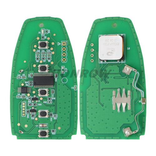 For Ford Edge Expedition Explorer 5 button Smart Key with 902MHz FSK HITAG PRO 49 CHIP  FCC ID: M3N-A3C054339  IC: 7812A-A3C054339