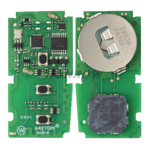 KEYDIY TIB36-3 with 8A 4D chip for KD-X2 KD MAX KDX4 Car Key Remote Fit More than 2000 Models