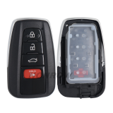 KEYDIY TIB36-4 with 8A 4D chip for KD-X2 KD MAX KDX4 Car Key Remote Fit More than 2000 Models