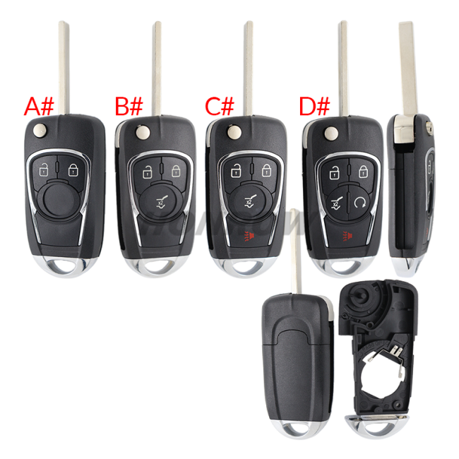 For Chevrolet modified 2  button key blank