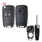 For Cherolet 2/3/3+1/4+1 button remote key blank
