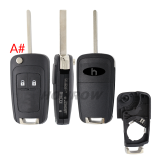 For Cherolet 2/3/3+1/4+1 button remote key blank