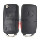 For V 3+1 button remote key blank with panic button