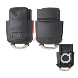 For V 3+1 button remote key blank