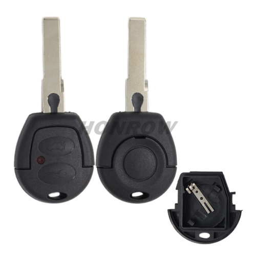 For VW Golf 2 button remote key Shell(no logo)