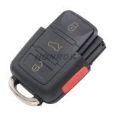 For V 3+1 button remote key blank