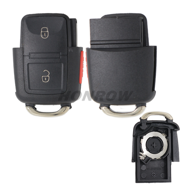 For V 2+1 button remote key blank