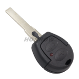 For VW Golf 2 button remote key Shell(no logo)