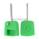 For V 3 button  waterproof  remote key blank with green color