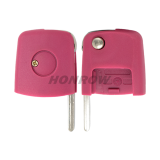 For V 3 button  waterproof  remote key blank with red color