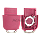 For V 3 button  waterproof  remote key blank with red color