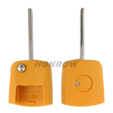 For V 3 button  waterproof  remote key blank with yellow color