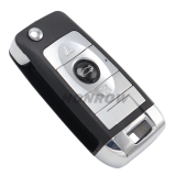 For VW modified 3 button flip remote key blank