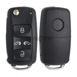 For VW 4+1 button flip remote  key blank