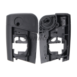 For VW 3 button flip remote key blank with HU162T blade