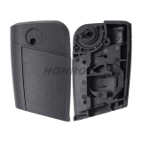 For VW 3 button flip remote key blank with HU162T blade
