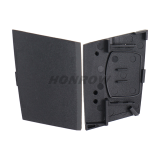 For VW 3 button flip remote key blank with HU162T blade
