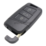 For VW 3 button remote key blank
