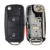 For V 2+1 button remote key  blank