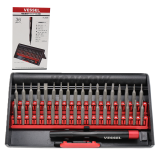 VESSEL Precision Screwdriver with 36 interchangeable blades