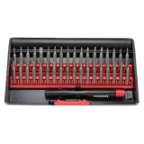 VESSEL Precision Screwdriver with 36 interchangeable blades