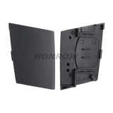 For VW 3 button flip remote key blank with HU162T blade