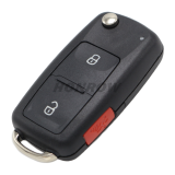 For V 2+1 button remote key  blank