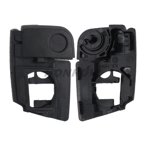 GTL High quality For VW Golf 7 MQB 3/4 button flip remote key blank with HU66 key blade