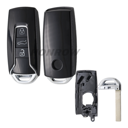 For VW Touareg Modified 3 button Smart key blank