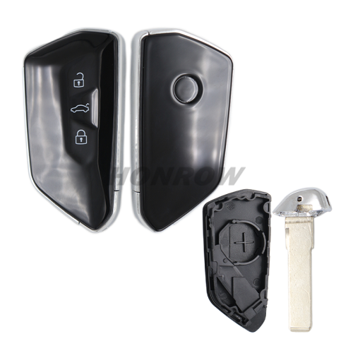 For VW MQB Golf Modified 3 button Remote Key Shell