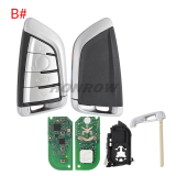 For Original BMW G-Series  Smart Remote Key BDC2 BDC3 ​FCC ID N5F-ID21A Triple Key IC: 3248A-ID21A 433.92MHZ  ID49 NCF795xV Chip Used for Korean market Original PCB+AF key shell