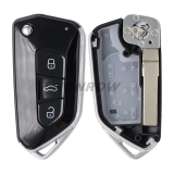 For VW 202AD Modified 3 button Remote Key Shell high quality