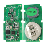 For Toyota Lonsdor 8A P0120 6 button smart key ,support frequency :314.35/315.1Mhz,312.5/314Mhz,433.58/434.42Mhz