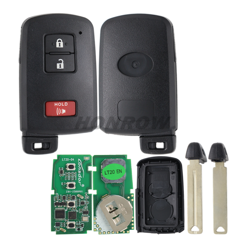 For Toy 3 button 312 / 314MHz HYQ14FBA - 2110 8A CHIP 281451-2110, FCC: HYQ14FBA P/N: 89904-0E091 P4 [00 00 A8 A8]